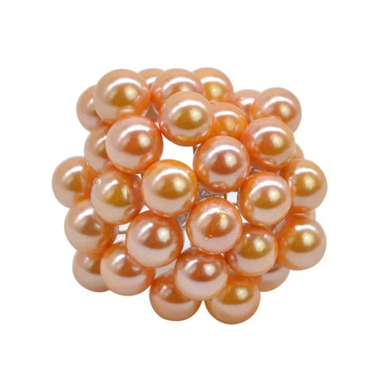 50Pcs/lot Mini Artificial Flower Fruit Stamens Cherry Christmas Plastic Pearl Berries for Wedding DIY Gift Box Decorated Wreaths