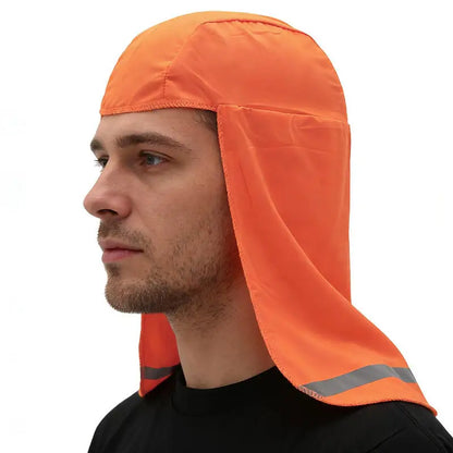 Cooling Cap Elastic Sun Shade Hat Wide Brim Neck Shield Elastic Hard Cap UV Protection to Cover Neck for Fishing Riding