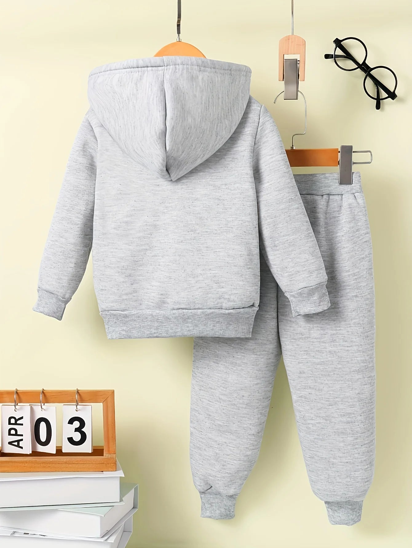 Newborn Baby Boy Football Pattern Long Sleeve Fleece Hoodie And Casual Sports Pants Set Spring Autumn Outdoor Gift