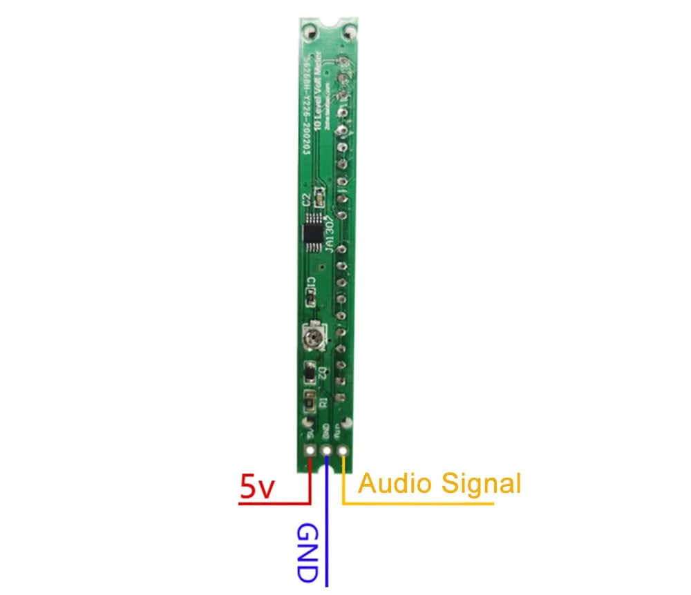 1PCS USB 5V Color Music Level Electroacoustic Components