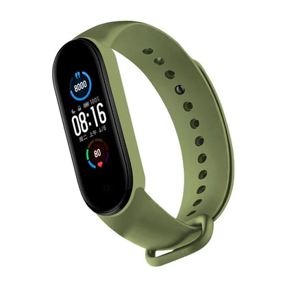 NEW 2022 Watch Strap for Xiaomi Mi Band 7 Wristband Silicone Bracelet Wrist Straps MiBand band7 Smartwatch Accessories