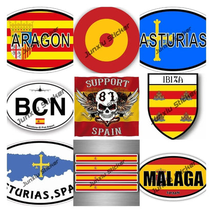 Lombardia Marche Molise Italy Flag Emblem Vinyl Sticker Decoration Naples Napoli Modena Messina Milan Italia Round Seal Flag