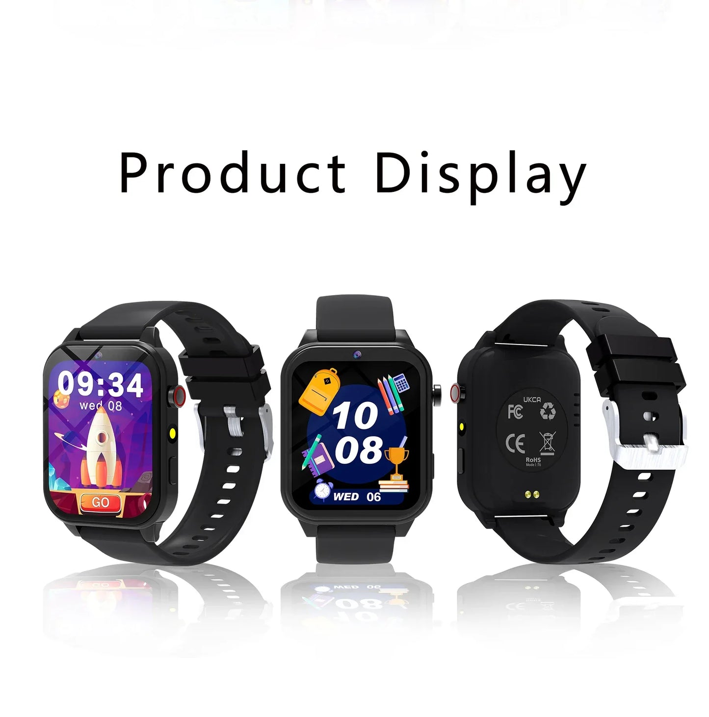 Kids Smartwatch Game Flashlight Toy Waterproof Electronics Touch Screen HD Camera Alarm Children watch Boy Girl Birthday Gift