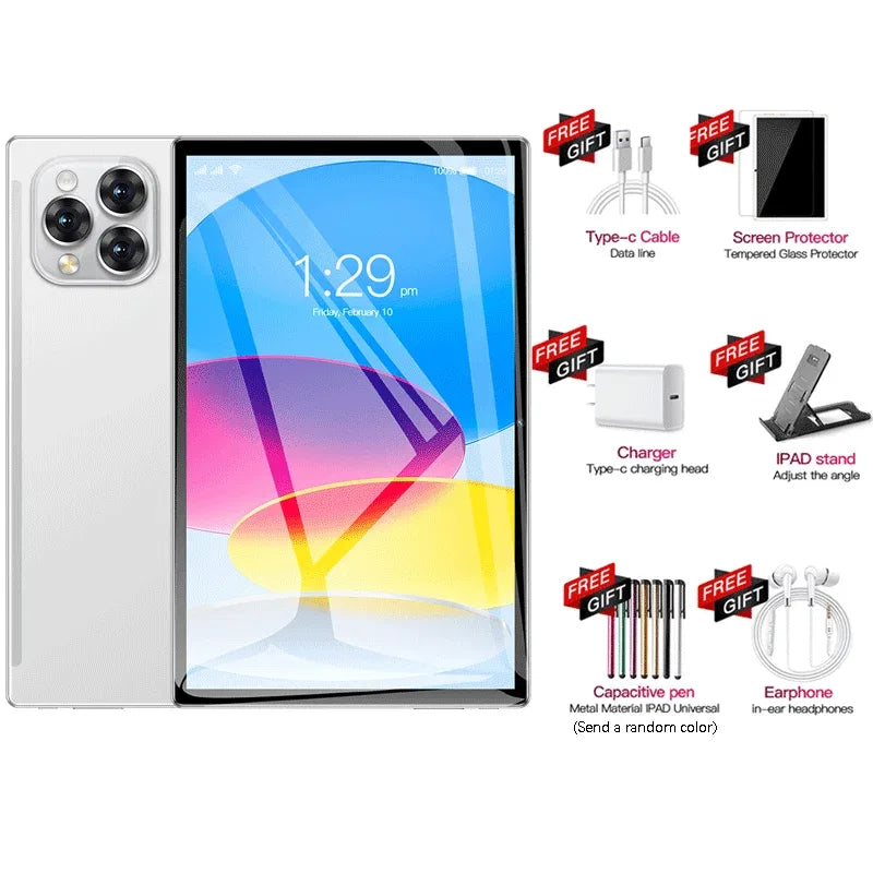 Original Tablet iPad Air Pro 11 Inch 22GB RAM 2TB ROM tablet Android 14 Pad Tablet PC Phone Dual SIM Wifi Multifunction Tab PC