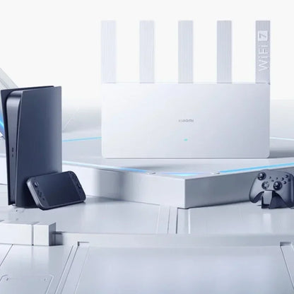 Xiaomi BE5000 Router Wi-Fi 7 Dual-Band Mesh System 2.4/5GHz with 2.5G Port IPTV Support OFDMA Signal Boost for Home or Gaming