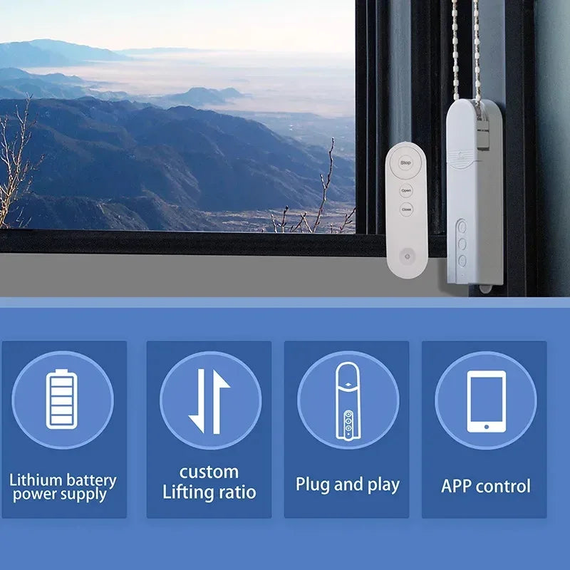 Tuya Smart Blind Motor USB Wifi  Automatic Electric Roller Shutter Shadows App Control Lifting Curtain Opening Closing Driver