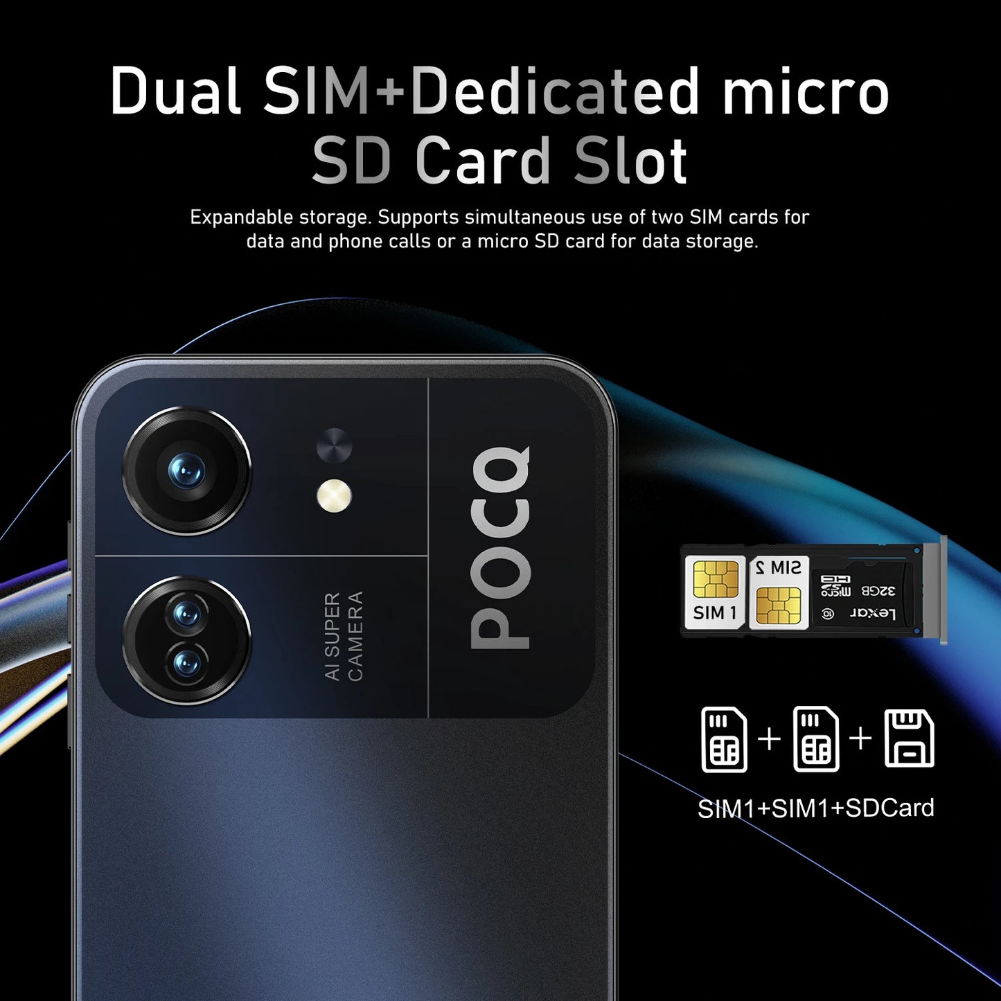 2026 HOT High Quality X8 Pro 6.8'' Global Version Dual Card Dual Standby 6800mAh Battery Intelligent System