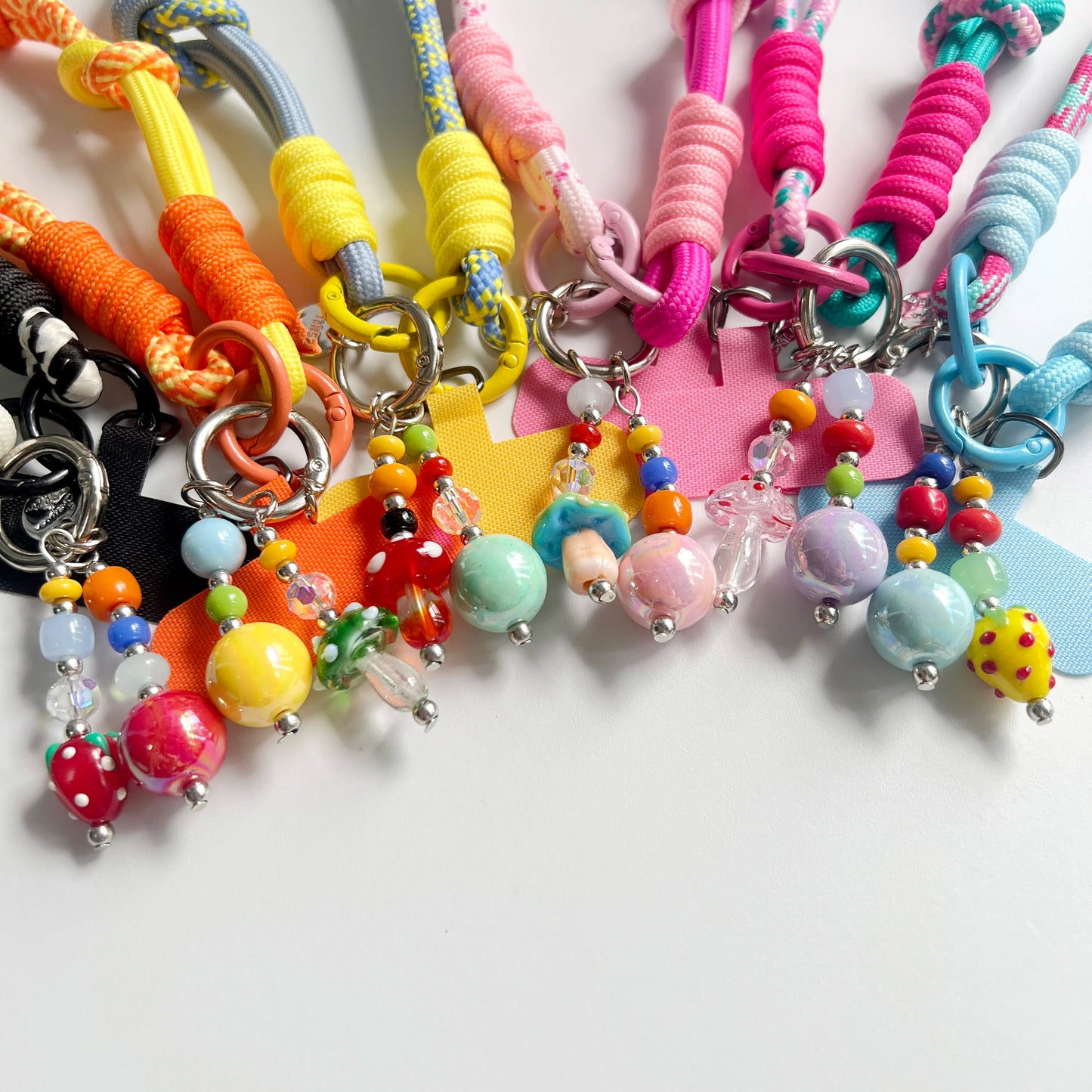 Wrist, Thumb, Mobile Phone Hanging Rope Dual Purpose Adjustable Short Braided Rope Strong and Durable for Men and Women