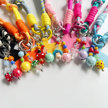 Wrist, Thumb, Mobile Phone Hanging Rope Dual Purpose Adjustable Short Braided Rope Strong and Durable for Men and Women