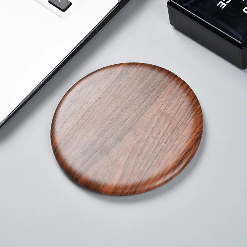 Wireless Charger Stylish Wood Quick Charge for Mobile Phone 15W Max Fast Charging Wooden Wireless Charger with QI-Enabled Device