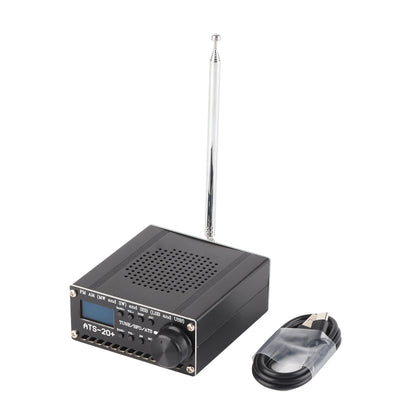 Full Band Radio Receiver AM LW MW SW SSB LSB USB Scanner Portable with Antenna ATS-20+ Si4735 Electronic Components
