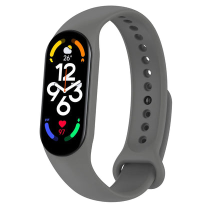 NEW 2022 Watch Strap for Xiaomi Mi Band 7 Wristband Silicone Bracelet Wrist Straps MiBand band7 Smartwatch Accessories
