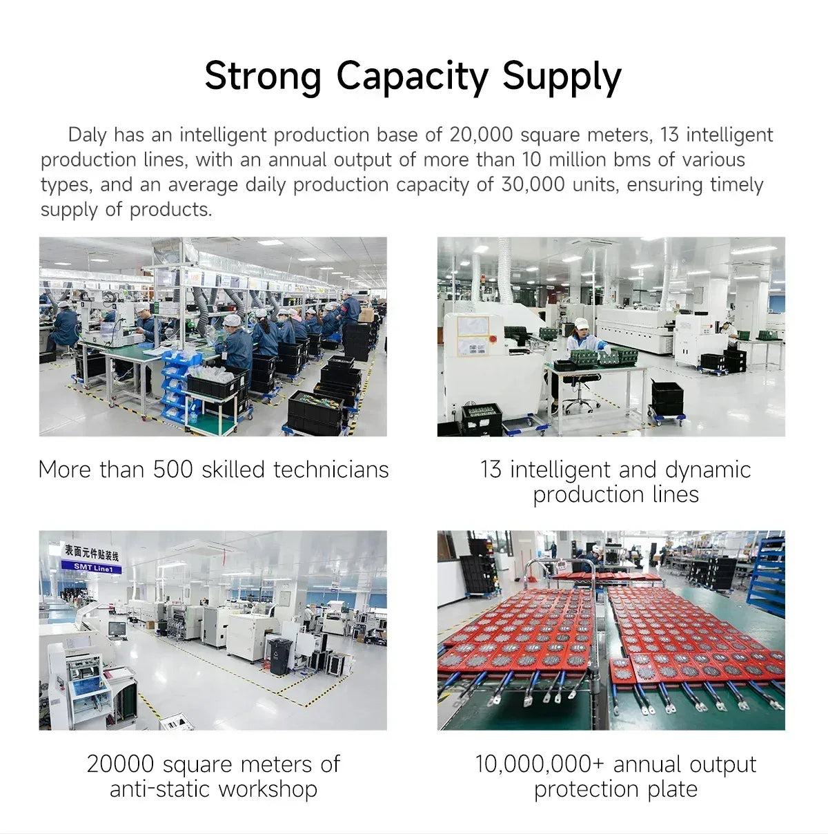 DALY BMS 3S 4S 6S 7S 10S 12S 13S 14S 15S 16S Li-ion And LiFePO4 32650 21700 18650 BMS 15A To 100A With Balance Function And NTC