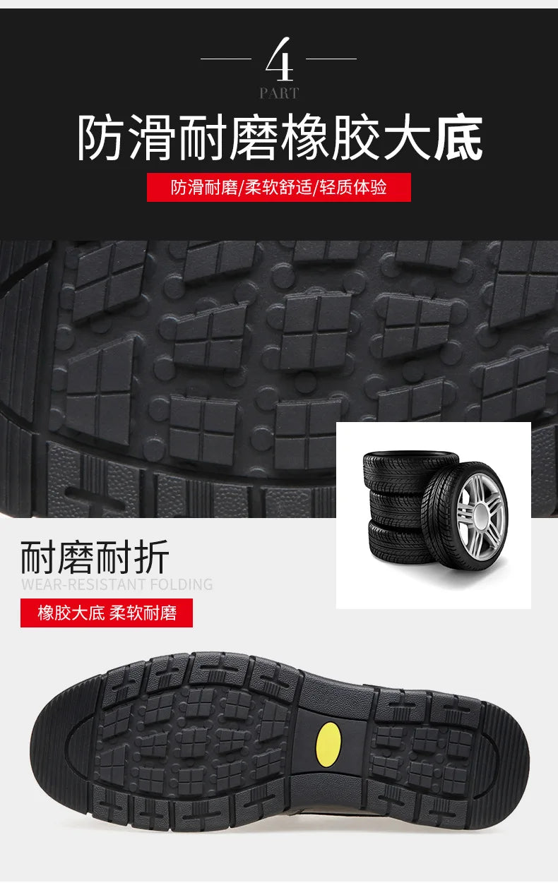 2026 Men's Shoes Genuine Leather Business Dress Leisure Middle-Aged and Elderly Dad's Shoes, Men's Leather Shoes 48 Size Summer