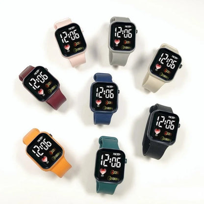 2026 New LED Electronic Watch Waterproof Digital Sports Wristwatch Fashion Casual Student Daily Outdoor Watch Relogio Feminino