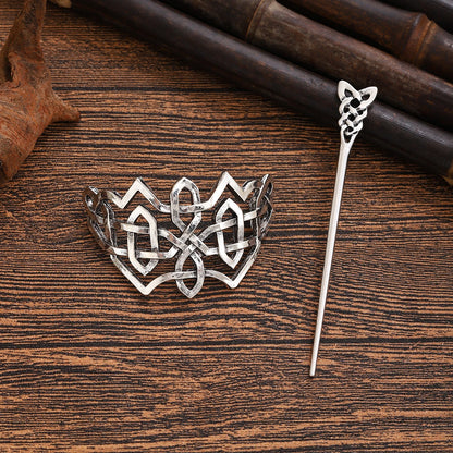 Irish Celtic Knot Hairpin Hair Accessory Fashionable Trendy Versatile Hair Ornament Viking Retro Norwegian Style Accessory Party Accessory Valentine's Day Mother's Day Birthday Gift