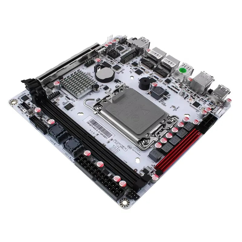 Q670 Intel vPro 8-Bay NAS Motherboard 12/13/14th Gen LGA1700 3*NVMe 2*SFF-8643 1*PCIE5.0x16 2*DDR5 2*2.5G LAN Firewall Mainboard