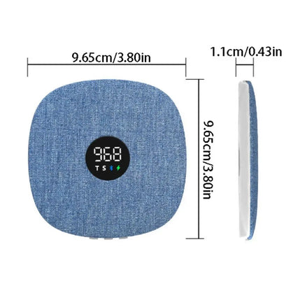 Bluetooth 5.4 Under Pillow Bluetooth Speaker Sleep Aid Bone Conduction Sound Machine TF Card Support Ultra-Thin