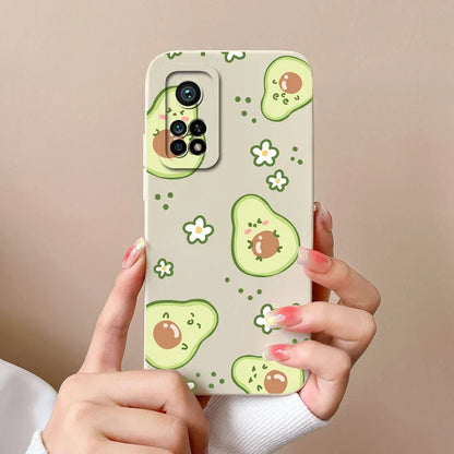 For Xiaomi Mi 10T 5G Phone Case Matte Liquid Silicone Shell For Xiaomi Mi 10T Pro 5G Cute Cat Cartoons Ultrathin Fashion Fundas