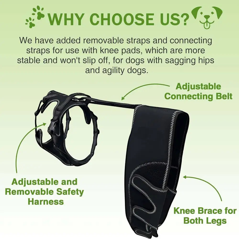 Orthopedic Brace For Dogs Pet Joint Hip Support Brace Adjustable Leg Support For Keeping Animal Joints Warm And Stable