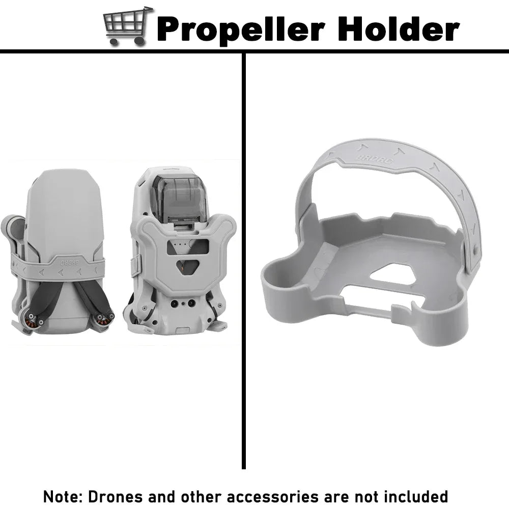Propeller Holder For DJI Mini 4K/Mini 2 SE Drone Wings Stabilizer Bracket Blade Mount Protective Belt For Mavic Mini Accessories