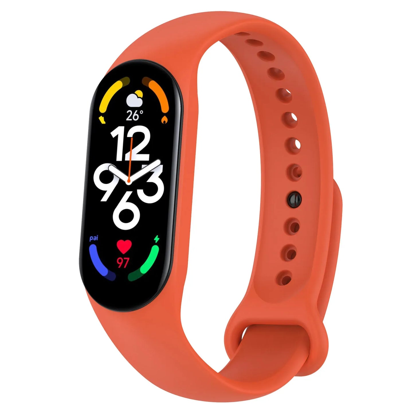 NEW 2022 Watch Strap for Xiaomi Mi Band 7 Wristband Silicone Bracelet Wrist Straps MiBand band7 Smartwatch Accessories