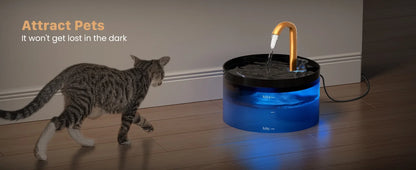 Pet Water Fountain Auto Filter Set Automatic Sensing Cat Drinker 2.1L Recirculate Filtring Drinking for Cat Dog Water Dispenser