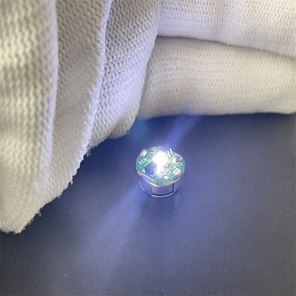 1Pc LED Light Microwave Magnetic Control Switch Lighting Chip Animation Hand To Do Plus Light Model Toy Wireless Lamp