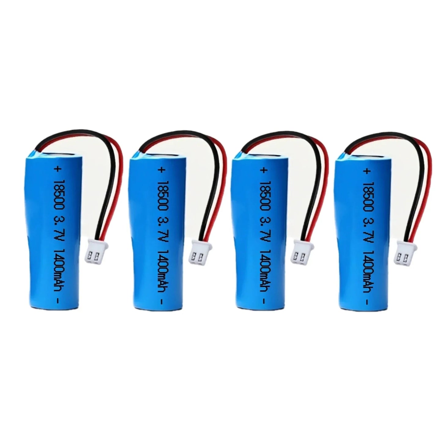18500 3.7V 1400mAh Rechargeable Lithium Battery with Connector Wires for Flashlight Electric toothbrush Radio Keyboard Mouse