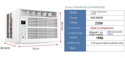 Compressor Window Machine Window Air Conditioner Single Cold Cooling and Heating 1P 2P Mobile Air Conditioner All-in-One Machine