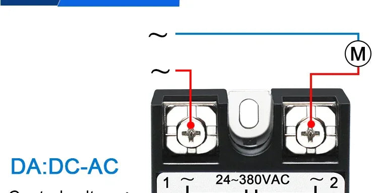 LCTC 1PCS SSR Solid State Relay DC To AC AC To AC DC To DC 10A 25A 40A 50A 60A 80A 100A Non-contact Relay 3-32VDC