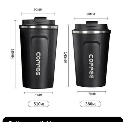 Stainless Steel Smart Coffee Tumbler Thermos Cup with Intelligent Temperature Display Portable Travel Mug 380ml 510ml