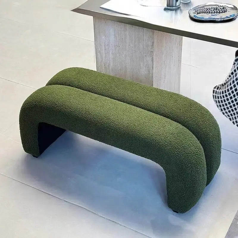 Light Luxury Porch Footstool Entrance Door Shoe Changing Simple Bedroom Bed End Long Bench Living Room Home Sofa Stools