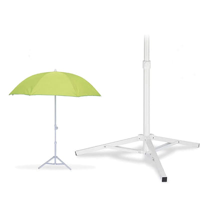 Support de parapluie GREATOOL, pied de parapluie à 3 pieds, 53 x 54 cm / 78 x 58 cm