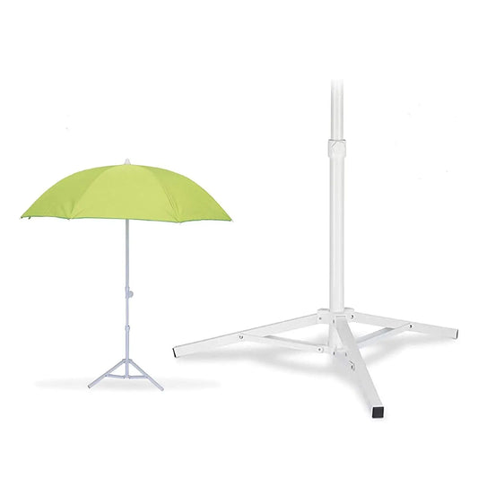 Support de parapluie GREATOOL, pied de parapluie à 3 pieds, 53 x 54 cm / 78 x 58 cm