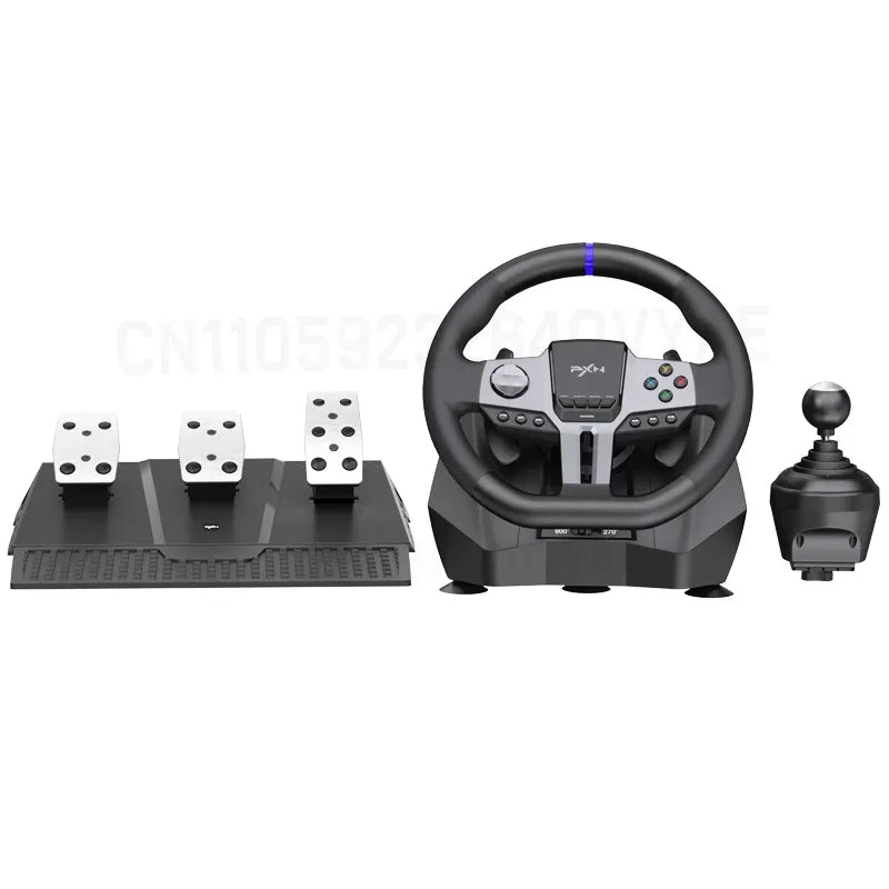 PXN V9 Gen2 Racing Steering Driving Wheel 270/ 900 Vibration Gaming Steering Wheel for PS4,PC,PS3,Xbox Series X|S, Xbox One