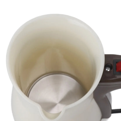 500ml Electric Coffee Pot with Handle Stainless Steel Electric Coffee Making Hot Tea Kettle