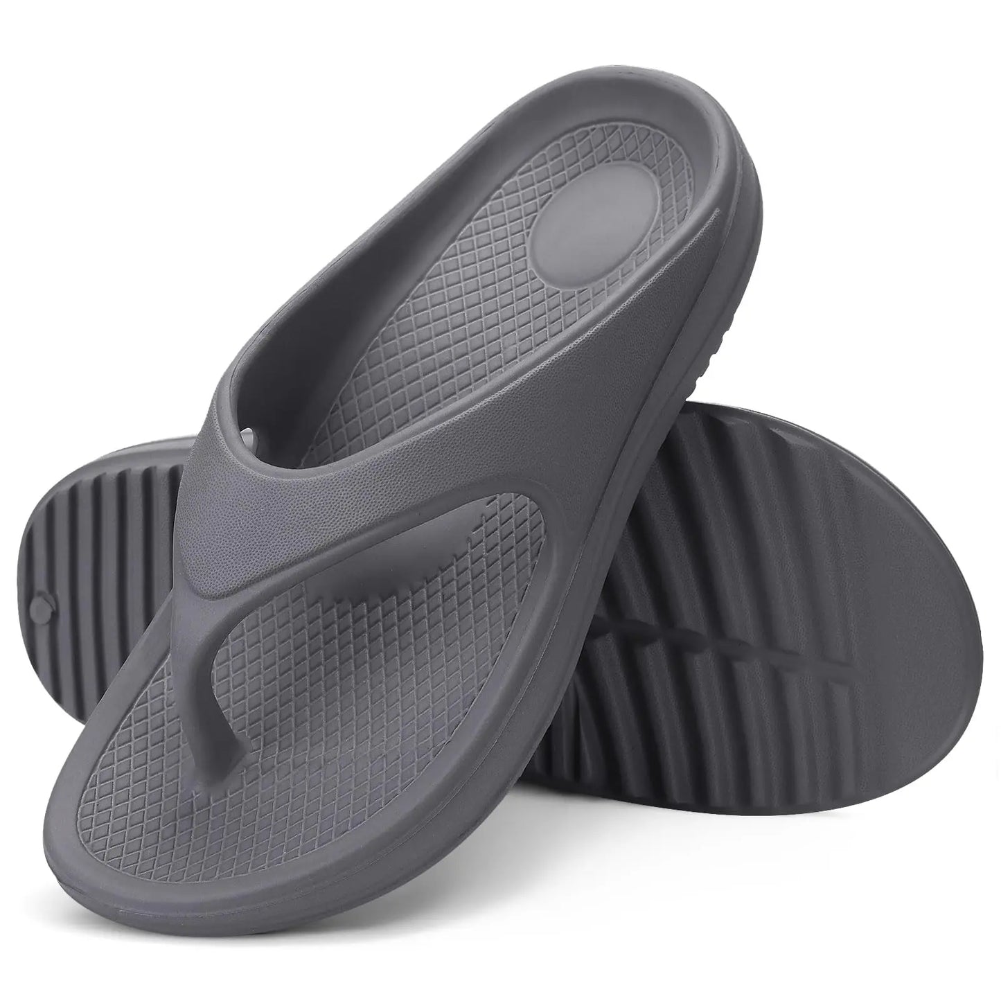 Evshine Summer Plantar Fasciitis Feet Sandals with Arch Support Best Orthotic flip Flops for Flat Feet Heel Pain For Women