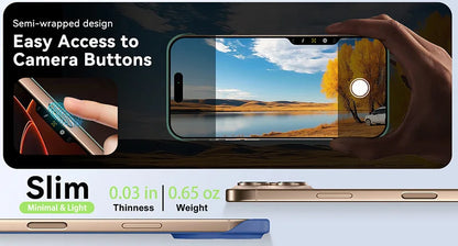 Magnetic Slim for iPhone 17 Pro Max Air Frameless Phone Cases Matte Anti-Scratch Hard PC Cover iPhoneAir 17Pro Shockproof Armor