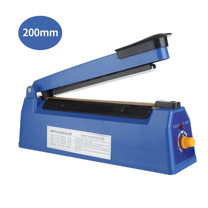 Impulse Sealer Manual Heat Sealer Machine for 8 inch Plastic Bags, Shrink Wrap Bag Sealers Vacuum Sealer Packaging Machine