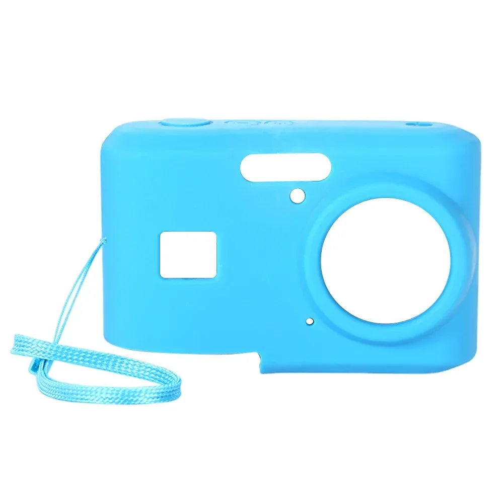 For KODAK PIXPRO FZ45 Soft Silicone Protective Case with Lanyard Slim Fit Camera Bag Camera Sleeve Camera Accessories
