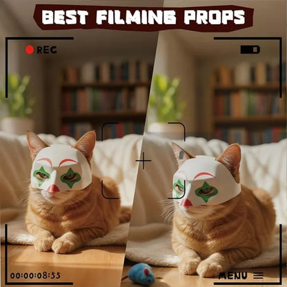Halloween Bat Pet Mask for Cats Dogs Cool Black Cute Funny Photo Prop Pet Accessory Toy for Adults Holiday Party Decor Gift