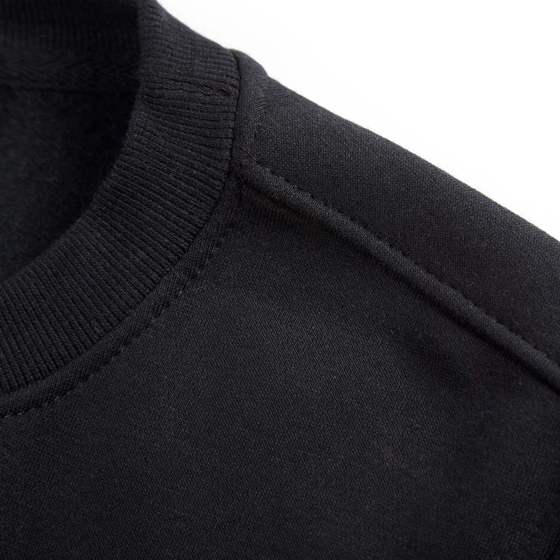 Custom Embroidery Cotton Sweatshirt Customized Brand Design Company Logo Text Men Women Thick Fleece Warm Quality Clothes 350gsm