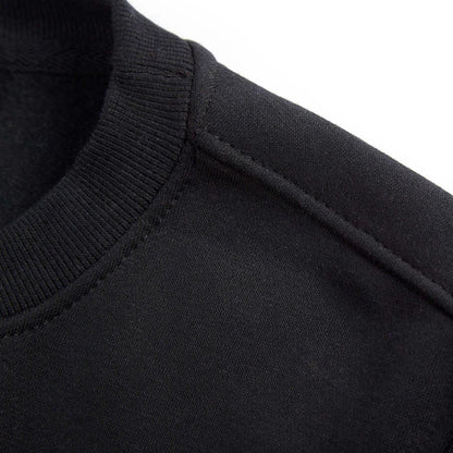 Custom Embroidery Cotton Sweatshirt Customized Brand Design Company Logo Text Men Women Thick Fleece Warm Quality Clothes 350gsm
