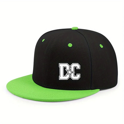 Unisex Letter Print Hip-hop Snapback Cap Outdoor Adjustable Casual Baseball Caps Sunscreen Sun Hat Streetwear