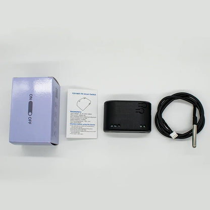 Dry Contact WIFI Tuya Smart Temperature Switch Controller Thermostat Sensor Passive Relay RF Receiver Work for Alexa Google Home