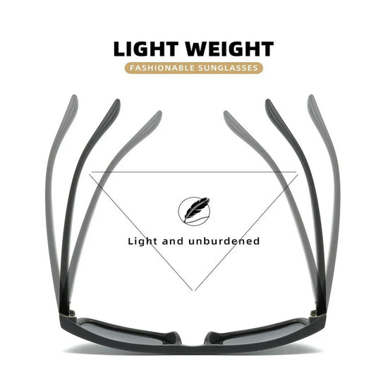 High Quality Man Sunglasses Women Protection Super Fashion Polarized Glasses Riding Fishing Retro Brand Square Sun Glasses UV400
