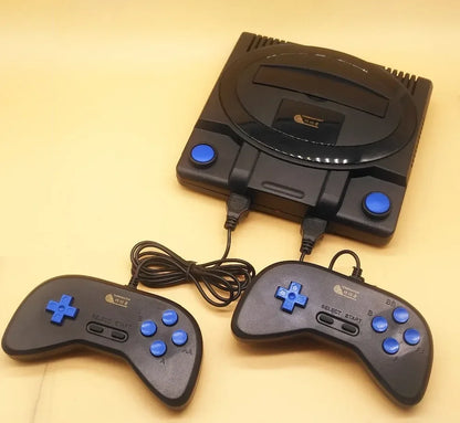 8bit FH-008 Retro AV output TV Video Game Console for FC Games with 2 Gamepads Built-in 88 Games support yellow game cartridge