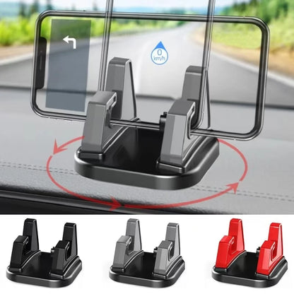 Car Phone Holder Stick To Dashboard Bracket Phone Stand Silicone Car Dashboard GPS Stable Phone Supports High Quality