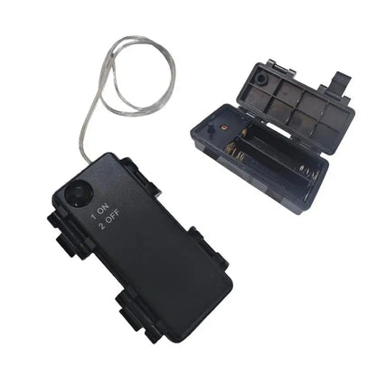 1Pcs 2 Sections AA Battery Holder 3V No.5 Waterproof And Dustproof Battery Cartridge With ON-OFF DIY Accessories